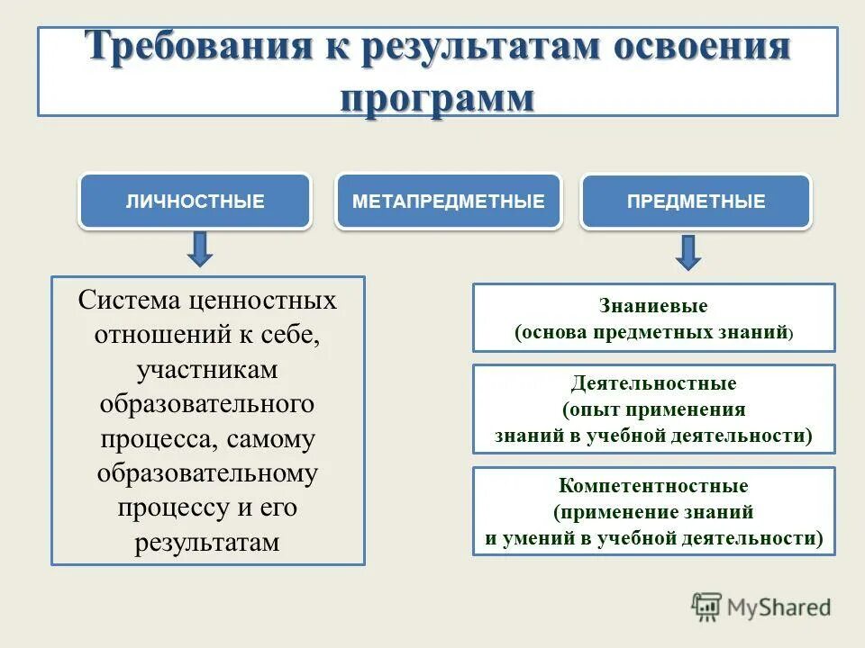 Основы предметных знаний. Основы предметных знаний