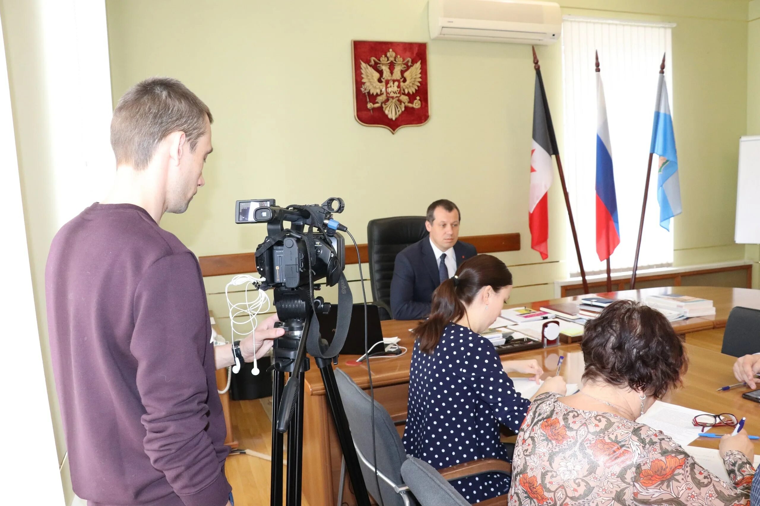 Глава города Сарапула. Городские вести Сарапул. Пресс-конференция главы городского округа. Новости Сарапула.