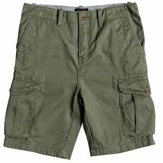 Зеленые детские шорты quiksilver