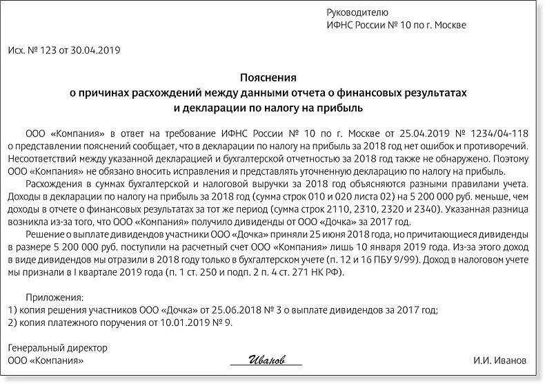 Расхождение ндс и прибыли. Образец пояснения. Письмо пояснение. Пояснение пример. Письменное пояснение в налоговую.