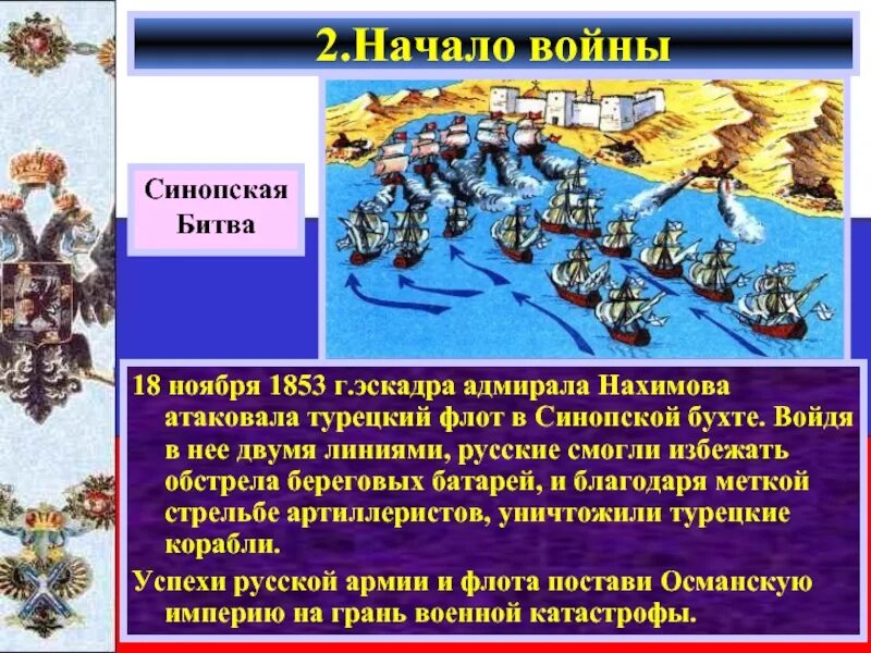 1853 какое сражение. Синопское сражение Нахимов. Синопское сражение 1853 презентация.