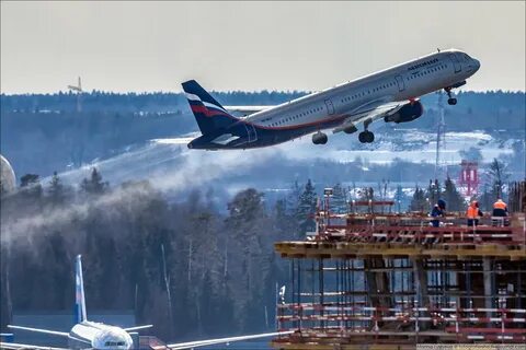 Съемка самолетов