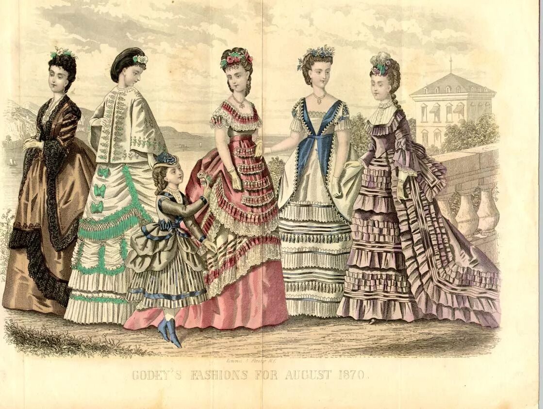Эпоха 19 века. История моды в картинках. Журнал высокой моды 1840-1845. Платья 1840 годов. Кутюрье 20 века.