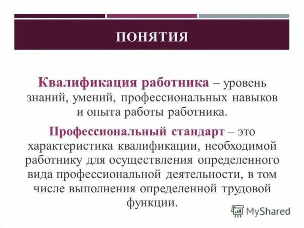 Объясните слова квалификация специалист высокой квалификации. Понятие квалификация. Определение понятия квалификация. Понятие квалификации работника профессионального стандарта. Основные уровни квалификации персонала.