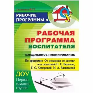 Рабочая программа воспитателя от рождения до школы