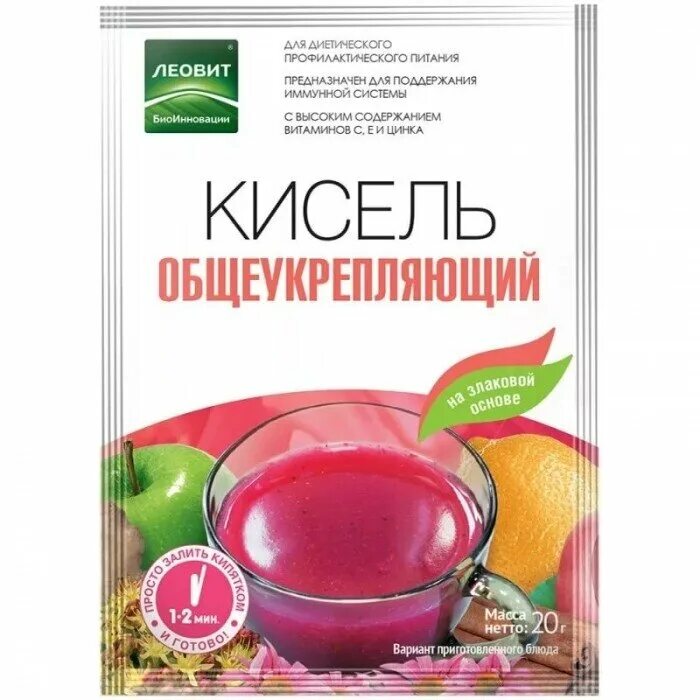 Кисель Леовит общеукрепляющий . Пакет 20 г. Кисель Леовит общеукрепляющий 20г. Леовит кисель Иммунэпротектин. Леовит кисель общеукрепляющий пак. 20г №5. Кисель купить в аптеке