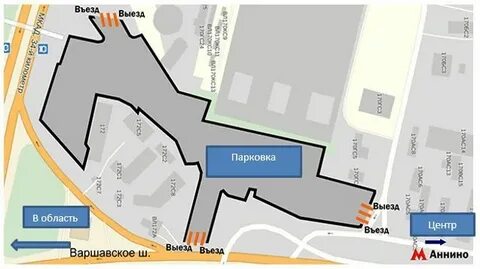 Парковка аннино москва