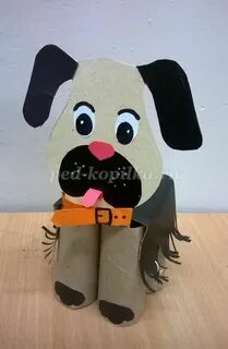 Собака из картона 2 класс