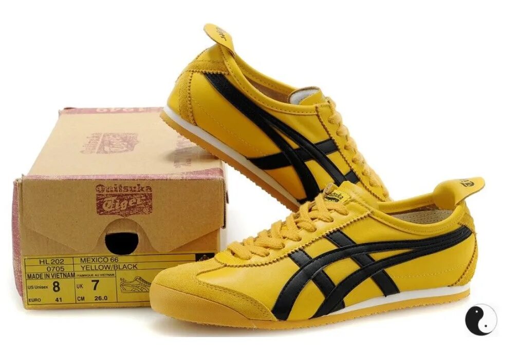 Новые тайгеры. Асикс Онитсука Тайгер желтые. ASICS Onitsuka Tiger Mexico 66 желтые. Асикс желтые кроссовки Tiger. ASICS Onitsuka Tiger Mexico желтые.