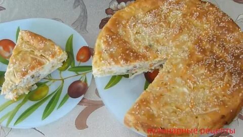 Пирог с капустой без майонеза