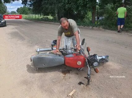 Нашли мотоциклиста