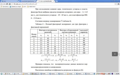 План программа эксперимента
