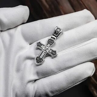 Очистить крестик серебро