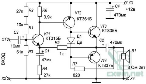Унч на кт805