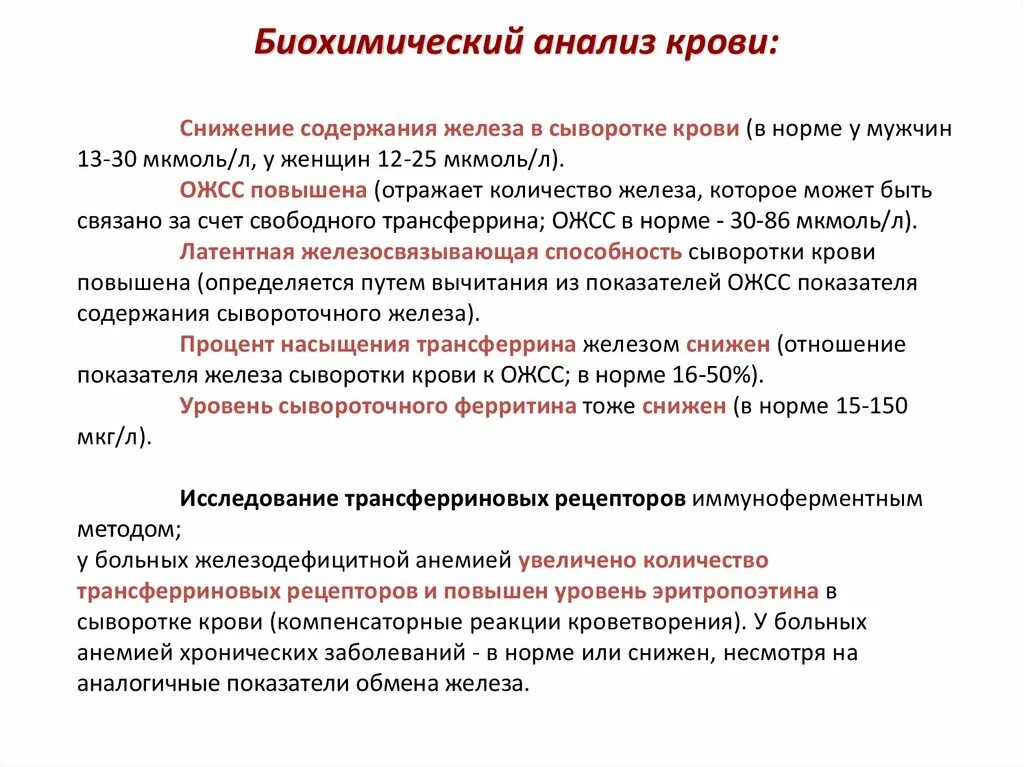 ОЖСС норма показатель. Повышение общей железосвязывающей способности сыворотки крови. Общая железосвязывающая способность сыворотки норма. Железо ОЖСС трансферрин норма. Изменение железа в крови