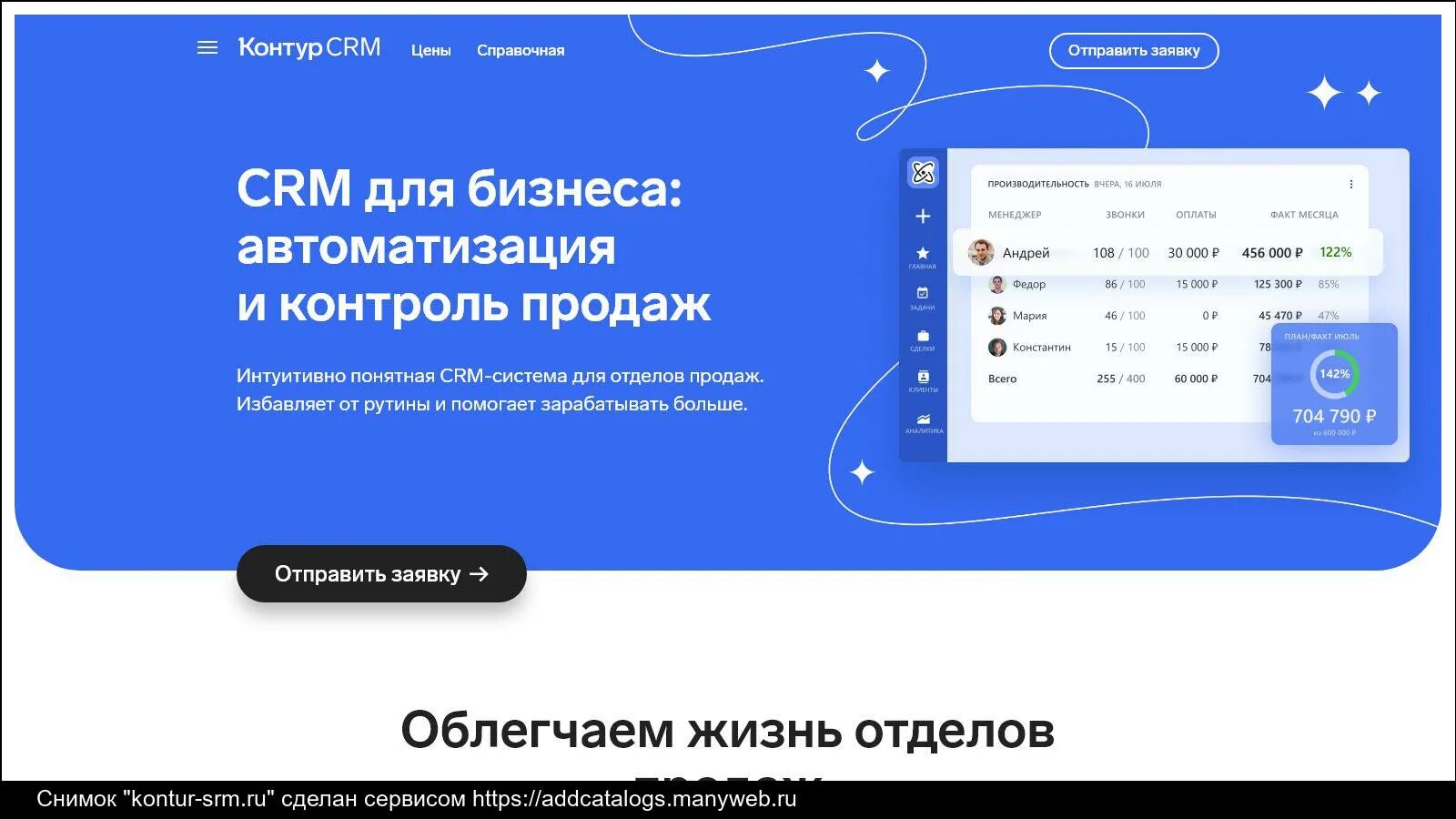 Https kontur ru. Контур CRM.