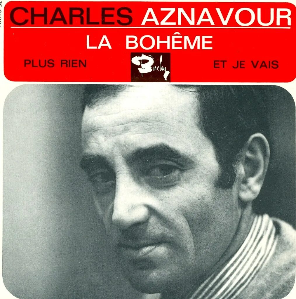 Charles Aznavour Charity. Charles Aznavour - la Bohème фотоальбом.