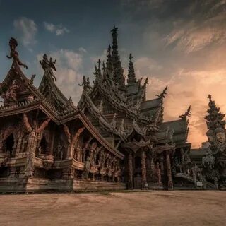 Храм истины паттайя