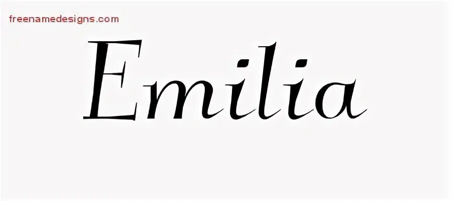Емилия имя