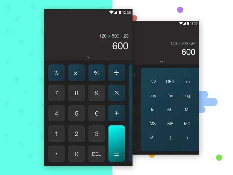 Калькулятор на рабочий стол андроид. Калькулятор дизайн. калькулятор ui. красивый интерфейс калькулятора. дизайнерский калькулятор.