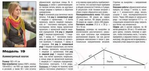 Описание вязания бактуса спицами