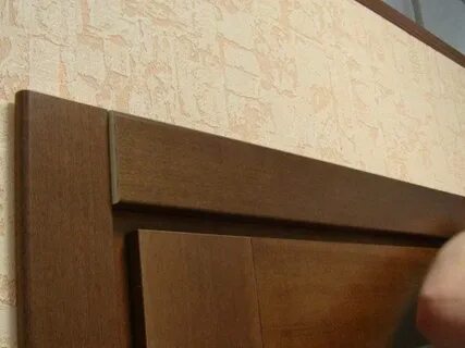 Установка наличников 90 градусов