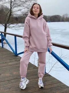 Флисовый костюм с начесом