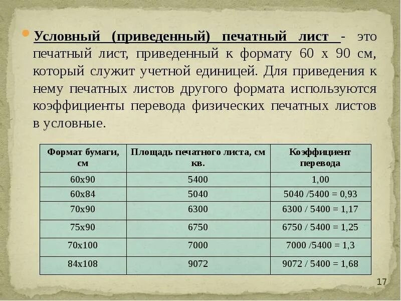 Несколько печатных листов