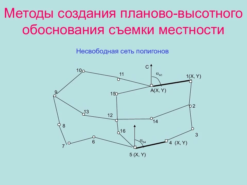 Планово высотная съемочная сеть. Схема планово-высотного обоснования. Схема съемочного обоснования. Планово высотное обоснование в геодезии это. Высотное съемочное обоснование.