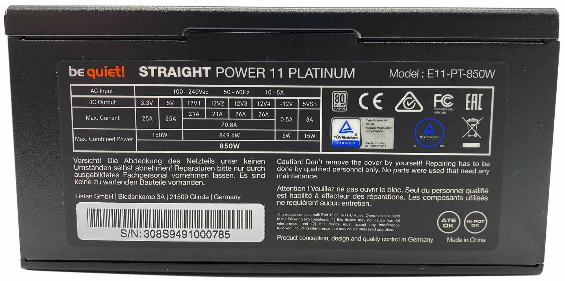 Блок питания be quiet! Straight Power 11 Platinum 750w. Straight Power 11 850w. Блок питания be quiet! Straight Power 11 Platinum 850w. Be quiet! Straight Power 11 Platinum 750w [bn307]. Straight power 11