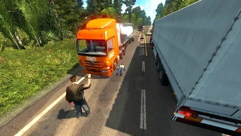 Euro truck simulator 2 суровая