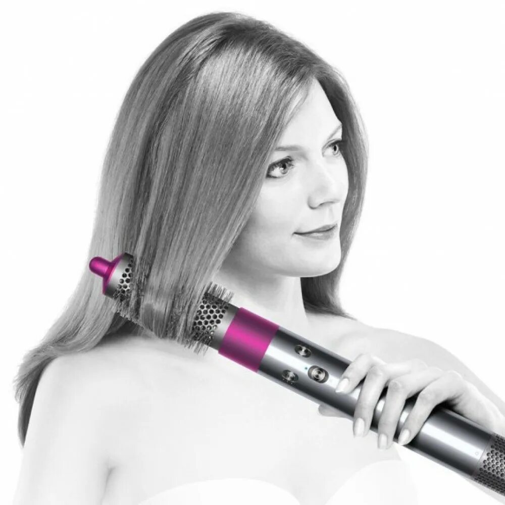 Насадка дайсон для выпрямления волос. Плойка Дайсон. Dyson Styler Airwrap. Стайлер Dyson Airwrap hs01. Стайлер для волос Dyson Airwrap hs01.