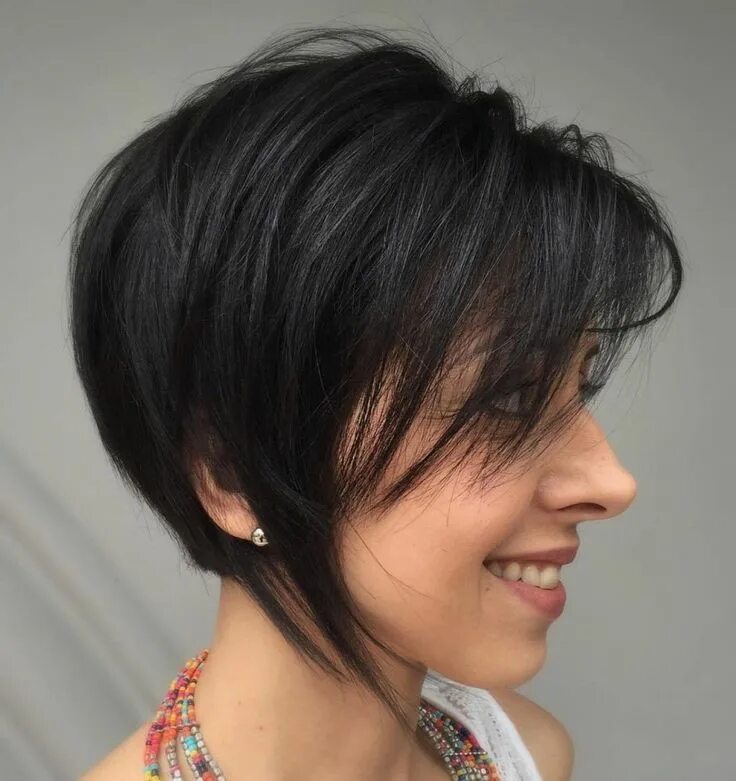 corti ciuffi Cool short hairstyles, Haircut for thick hair, Short hair styles pi