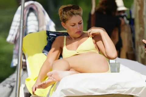 EMMA WILLIS in Bikini on Holiday in Ibiza 10042018.
