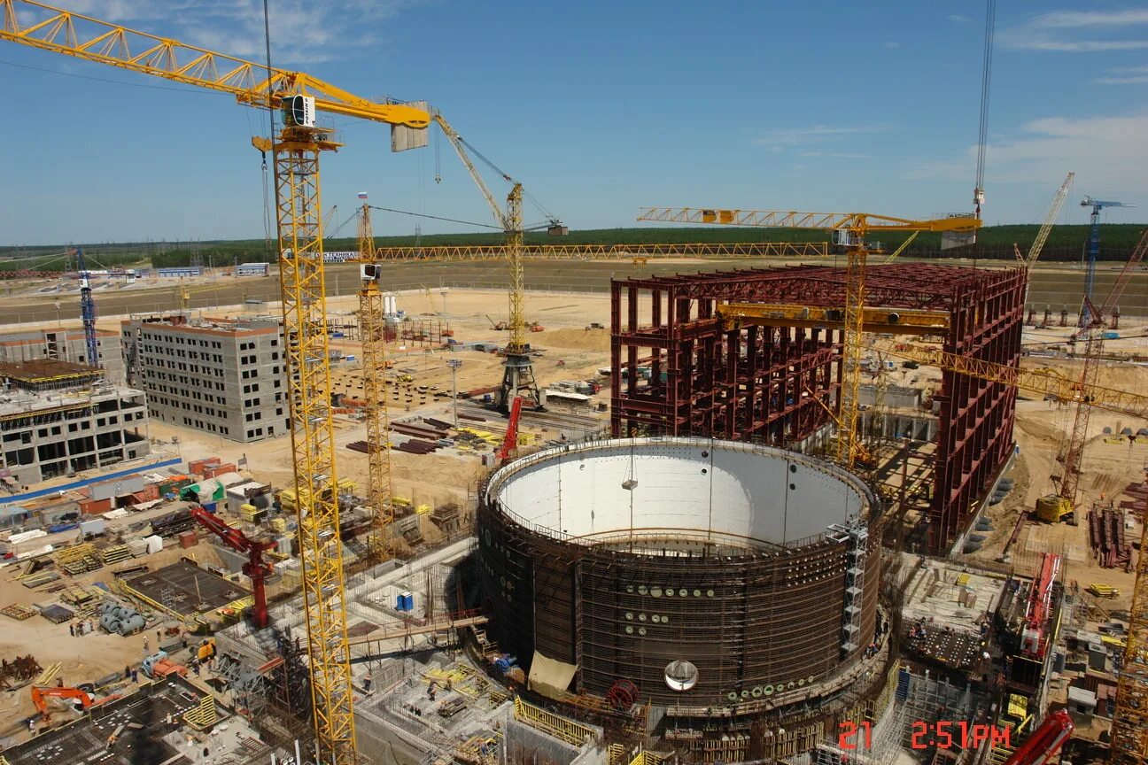 АЭС Эль-Дабаа. Нововоронежская АЭС-2. Второго энергоблока АЭС «Эль Дабаа». НВАЭС-2 стройка.