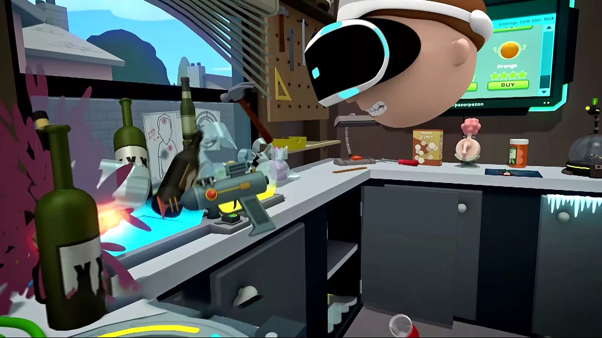 Virtual rick ality. Rick and morty: virtual rick-ality. рик и морти vr. игра рик и морти вр. ps4 vr rick &amp; morty: virtual rick-ality.