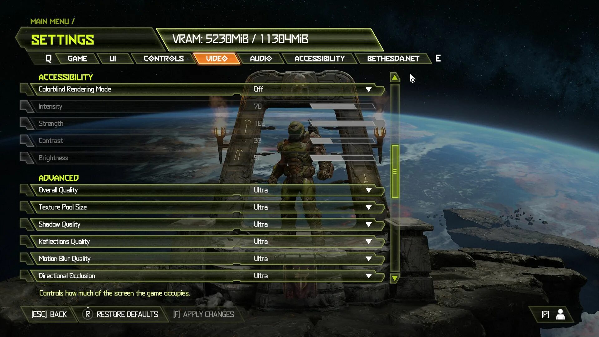 Настройки дум этернал. Doom eternal как поменять язык. Меню графики doom eternal. Пулемёт мобильная турель doom eternal. Управление в игре дум.