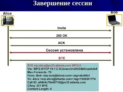 Завершающие сессии