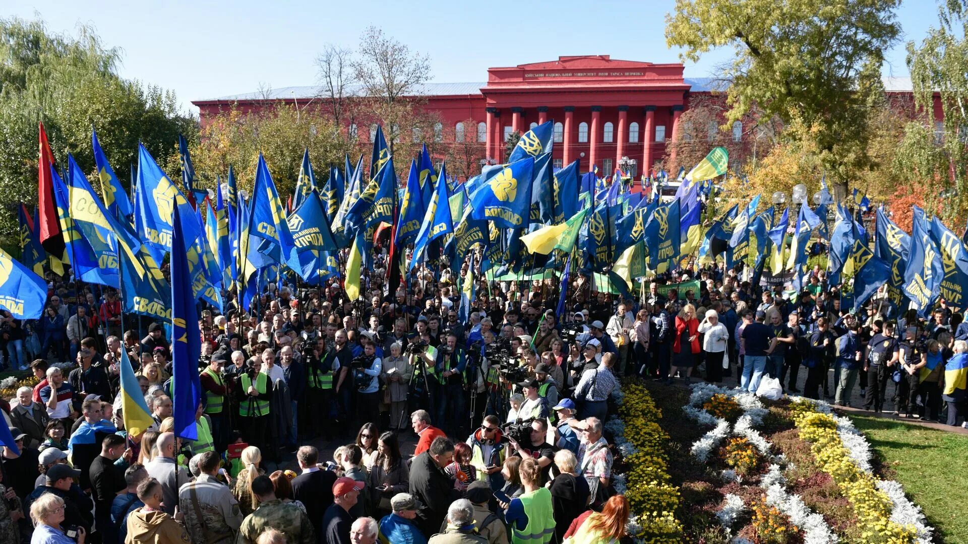 События на Украине. Марш украинских националистов. Неонацизм на Украине. Пресса Украины. Украинские новости дня