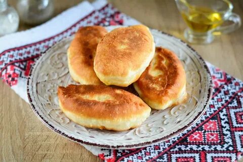 Жареные пироги без дрожжей