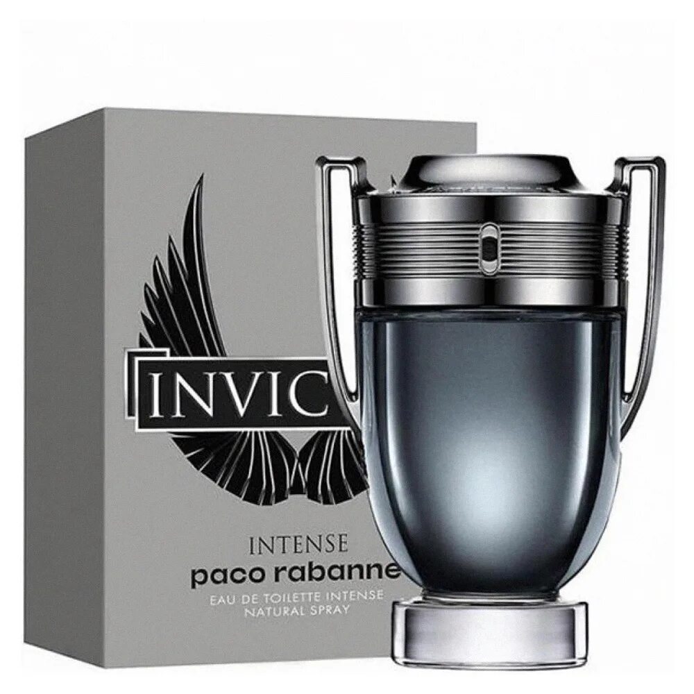 Пако рабан инвиктус мужской купить. Paco Rabanne Invictus 100ml. Духи Paco Rabanne Invictus. Туалетная вода Paco Rabanne Invictus intense. Пако Рабан духи мужские Инвиктус.