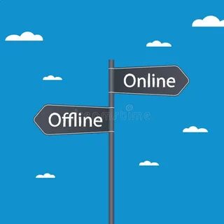 On line off line