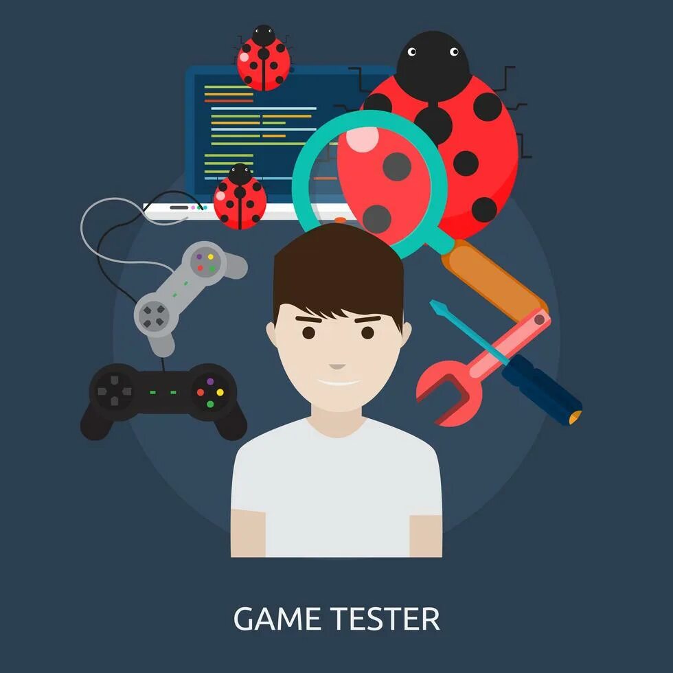 Test testing games