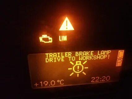 Загорелся brake