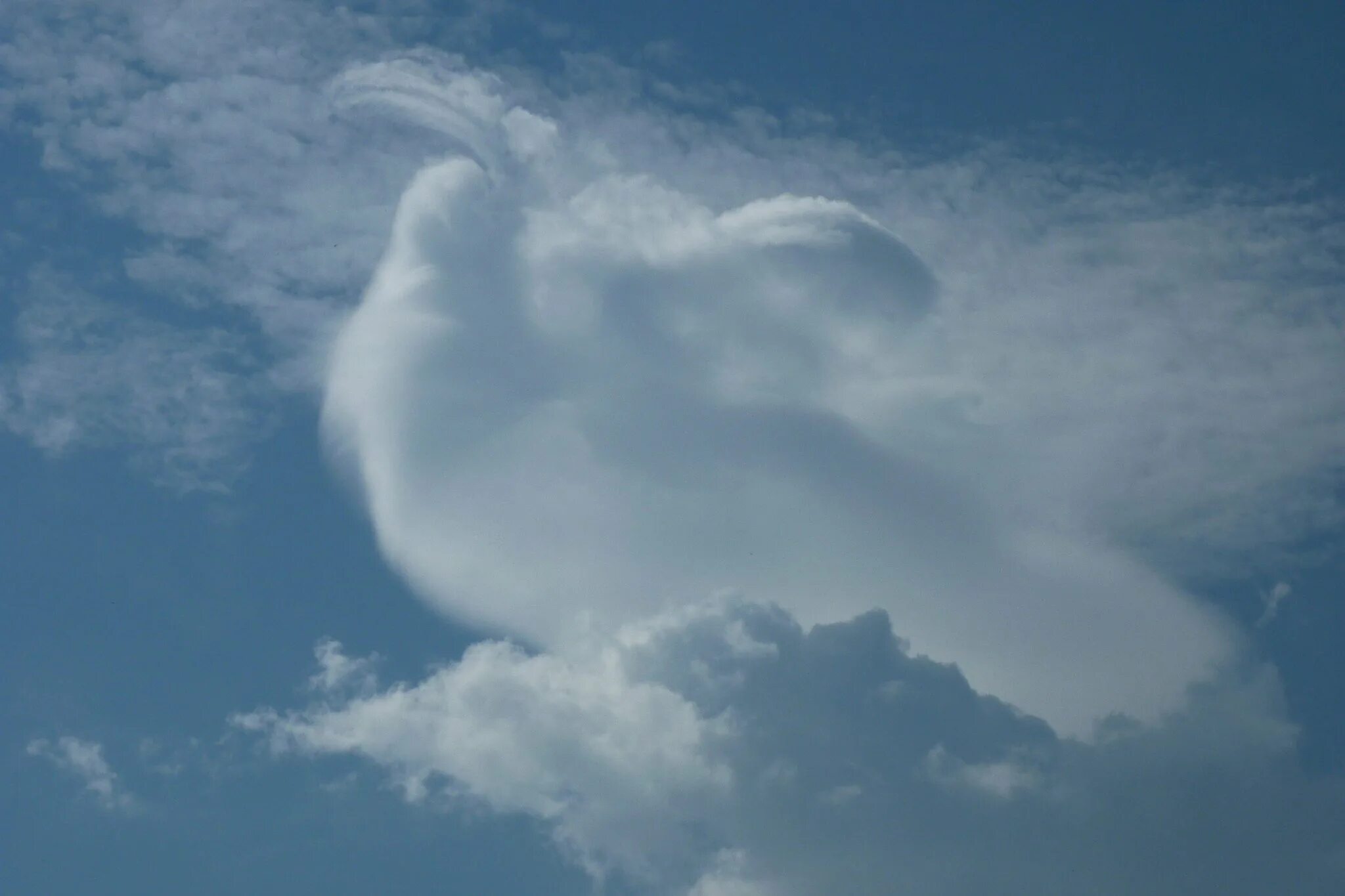 Лицо из. Кучевые облака (cumulus. Заметивший тучу. Аномалия облака волной. Летать в облаках.
