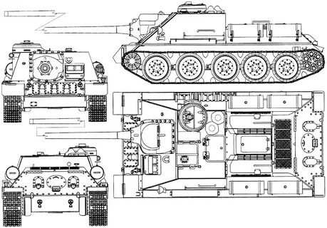 Т 34 85 чертеж