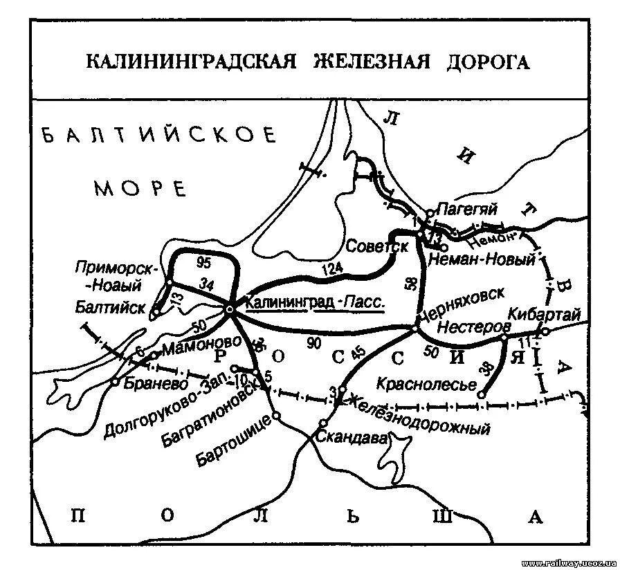 Калининград жд карта. Схема Калининградской железной дороги. Карта Калининградской железной дороги. Карта железной дороги в Калининград. Ж/Д карта Калининградская обл
