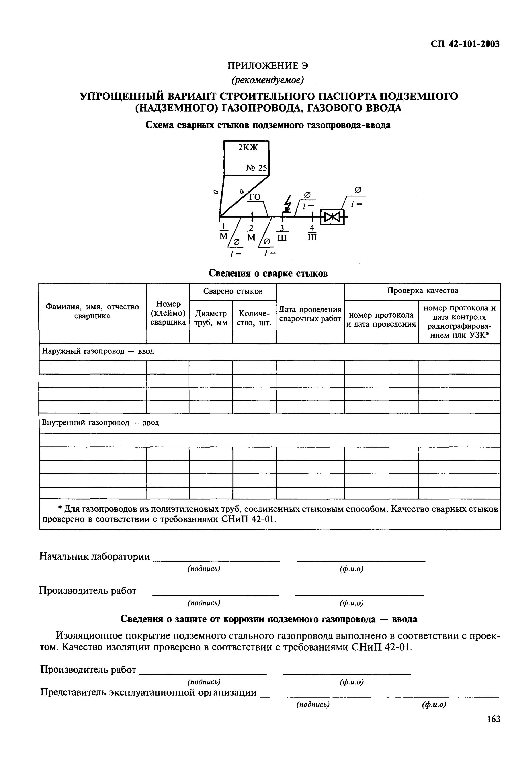 Сп 42 101 2003 газораспределительные. Схема сварных стыков газопровода СП 42-101. Схема сварных стыков СП 42-101-2003.