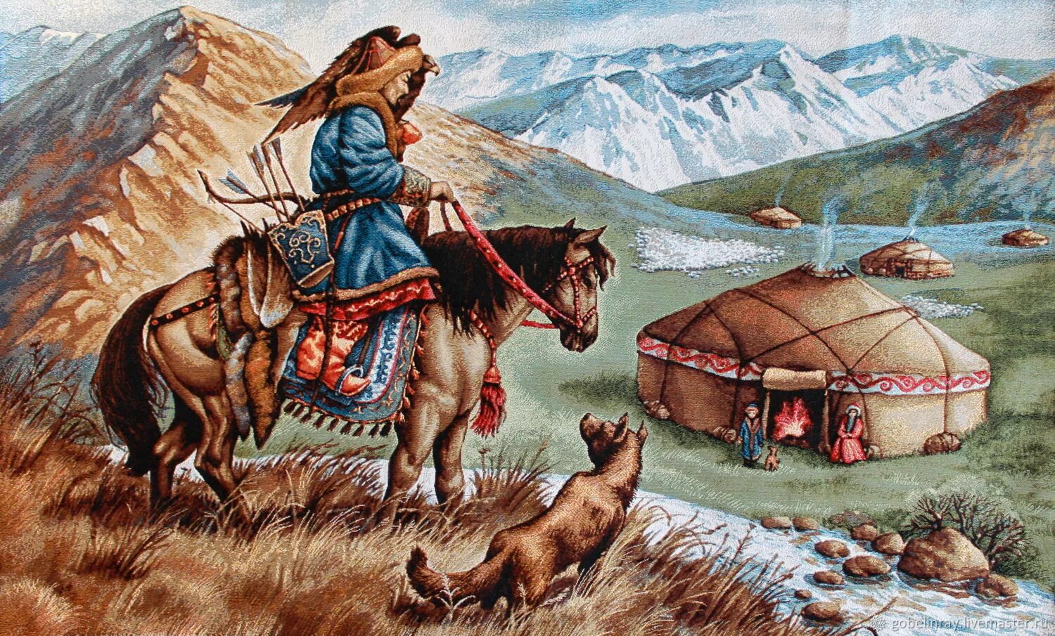 Оседлый образ. Башкирские кочевники. Казахская живопись кочевье. Стойбище тюркских кочевников. Татаро Монголы скотоводы.
