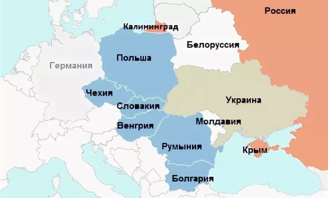 Входит ли беларусь. Карта Украины Румынии и Венгрии. Карта Восточной Европы с Белоруссией. Венгрия и Украина на карте Европы. Сьопны Восточной Европы.